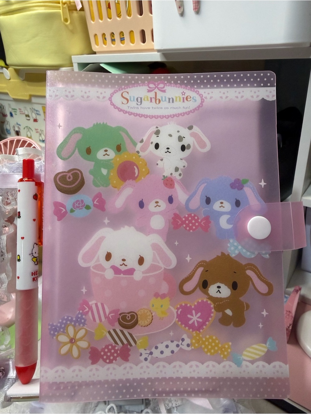 Sugarbunnies sticker Storage Book / Sticker Album